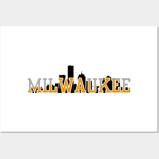 Milwaukee Skyline Posters and Art